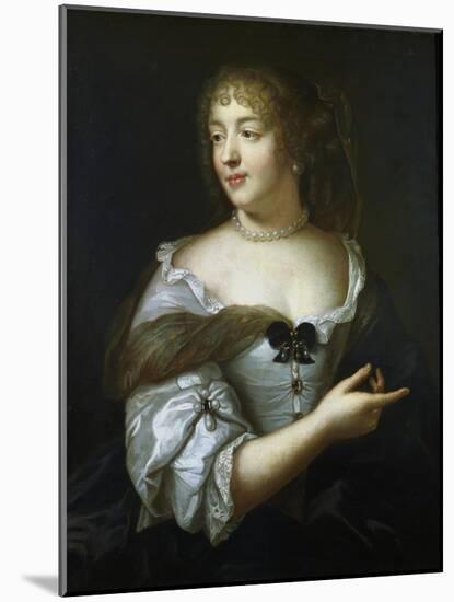 Madame De Sevigne, French Courtier and Letter Writer, 17th Century-Claude Lefebvre-Mounted Giclee Print