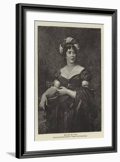 Madame De Stael-null-Framed Giclee Print