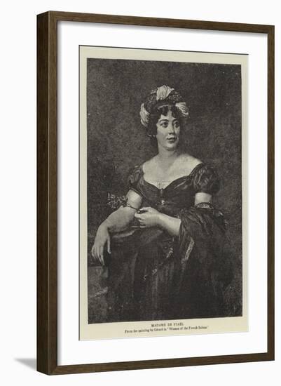 Madame De Stael-null-Framed Giclee Print