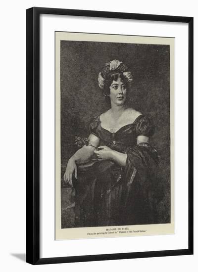 Madame De Stael-null-Framed Giclee Print
