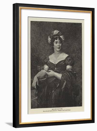 Madame De Stael-null-Framed Giclee Print