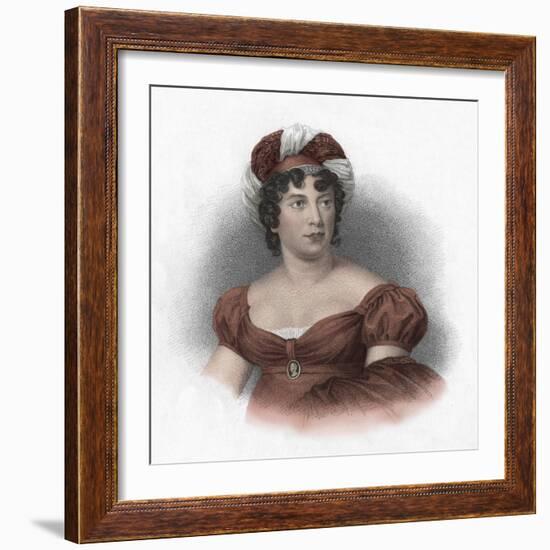 Madame De Stael-Francois Pascal Simon Gerard-Framed Giclee Print