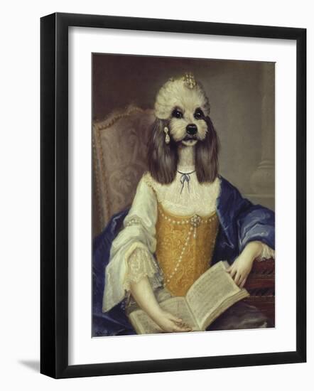 Madame du Barry-Thierry Poncelet-Framed Premium Giclee Print