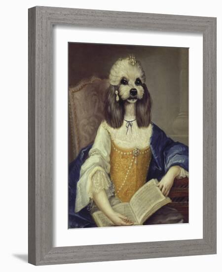 Madame du Barry-Thierry Poncelet-Framed Premium Giclee Print