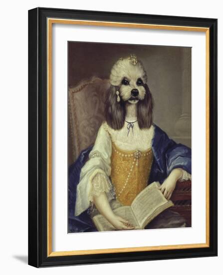 Madame du Barry-Thierry Poncelet-Framed Premium Giclee Print