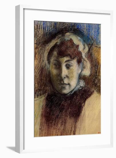 Madame Ernest May, 1881-82-Edgar Degas-Framed Giclee Print