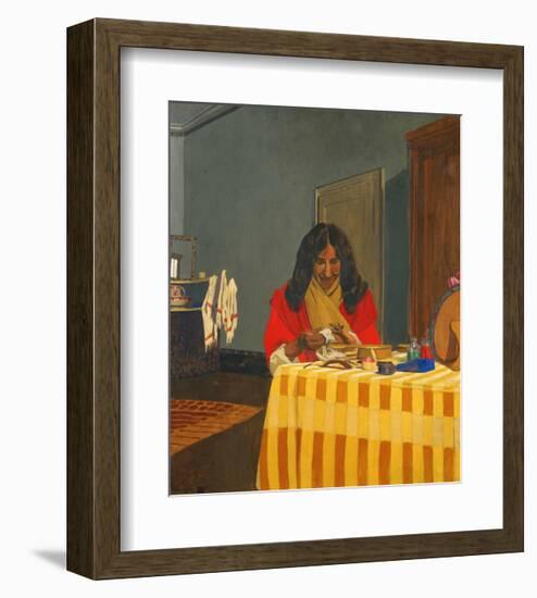 Madame Félix Vallotton-Félix Vallotton-Framed Giclee Print