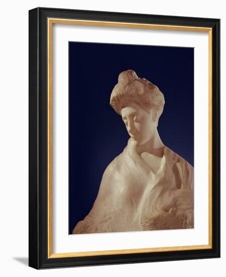 Madame Fenaille (Marble)-Auguste Rodin-Framed Giclee Print