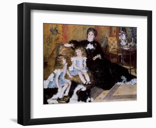 Madame Georges Charpentier and Her Children, 1878-Pierre-Auguste Renoir-Framed Giclee Print