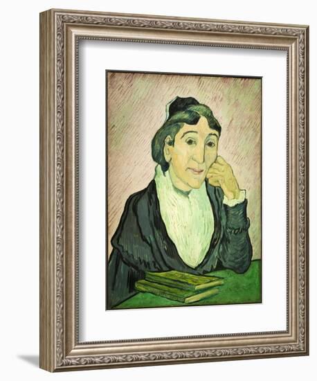 Madame Ginoux, 1890-Vincent van Gogh-Framed Giclee Print