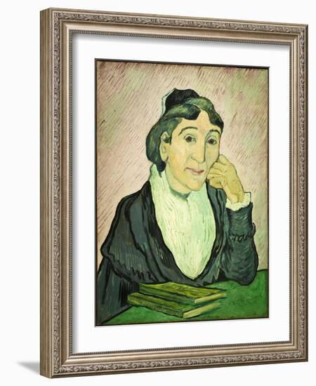 Madame Ginoux, 1890-Vincent van Gogh-Framed Giclee Print