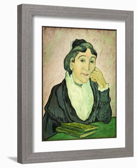 Madame Ginoux, 1890-Vincent van Gogh-Framed Giclee Print