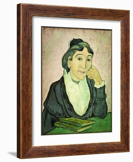 Madame Ginoux, 1890-Vincent van Gogh-Framed Giclee Print