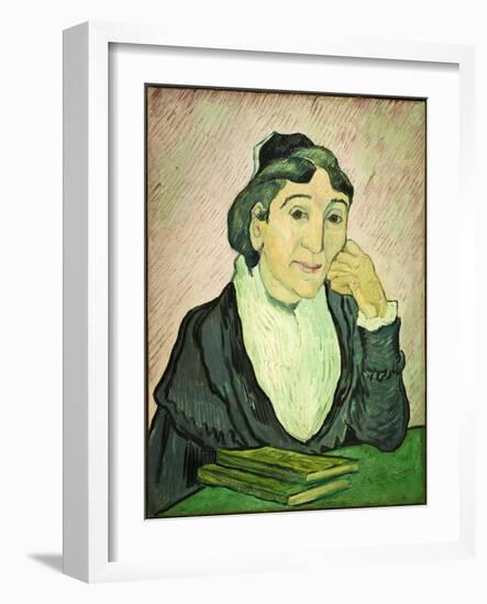 Madame Ginoux, 1890-Vincent van Gogh-Framed Giclee Print