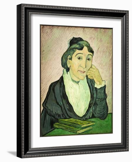Madame Ginoux, 1890-Vincent van Gogh-Framed Giclee Print