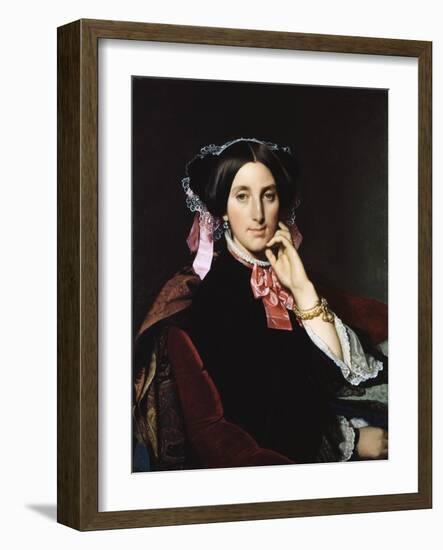 Madame Gonse-Jean-Auguste-Dominique Ingres-Framed Giclee Print