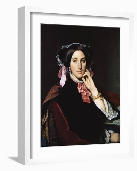 Madame Gonse-Jean-Auguste-Dominique Ingres-Framed Giclee Print