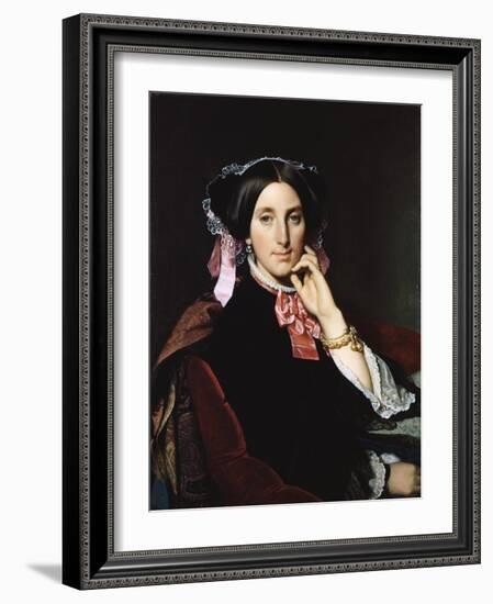 Madame Gonse-Jean-Auguste-Dominique Ingres-Framed Giclee Print