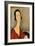 Madame Hanka Zborowska, 1917 (Oil on Canvas)-Amedeo Modigliani-Framed Giclee Print