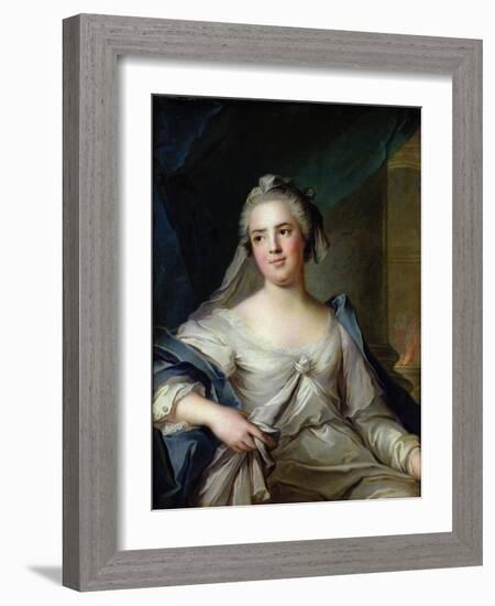 Madame Henriette as a Vestal Virgin, 1751-Jean-Marc Nattier-Framed Giclee Print