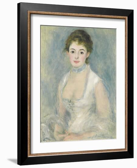 Madame Henriot, C.1876-Pierre-Auguste Renoir-Framed Giclee Print