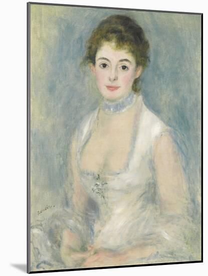 Madame Henriot, C.1876-Pierre-Auguste Renoir-Mounted Giclee Print