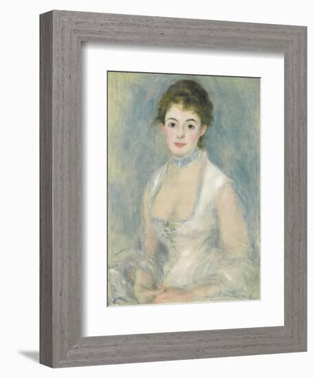 Madame Henriot, C.1876-Pierre-Auguste Renoir-Framed Giclee Print