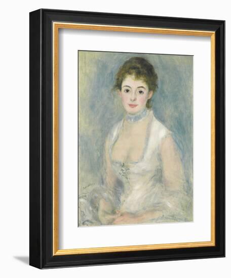 Madame Henriot, C.1876-Pierre-Auguste Renoir-Framed Giclee Print