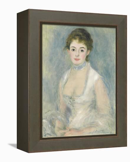 Madame Henriot, C.1876-Pierre-Auguste Renoir-Framed Premier Image Canvas