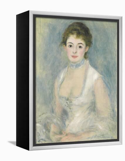 Madame Henriot, C.1876-Pierre-Auguste Renoir-Framed Premier Image Canvas