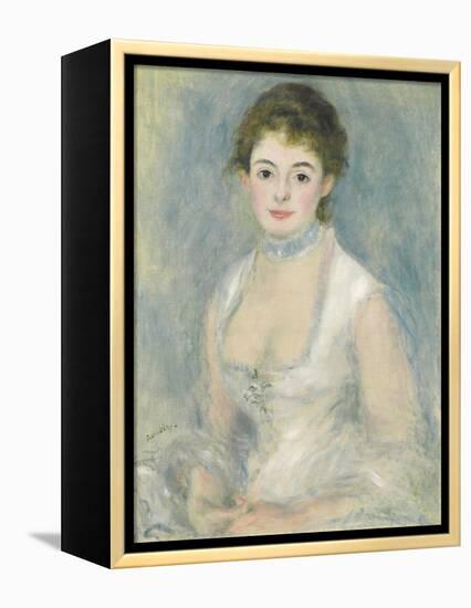 Madame Henriot, C.1876-Pierre-Auguste Renoir-Framed Premier Image Canvas