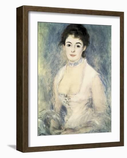 Madame Henriot-Pierre-Auguste Renoir-Framed Giclee Print