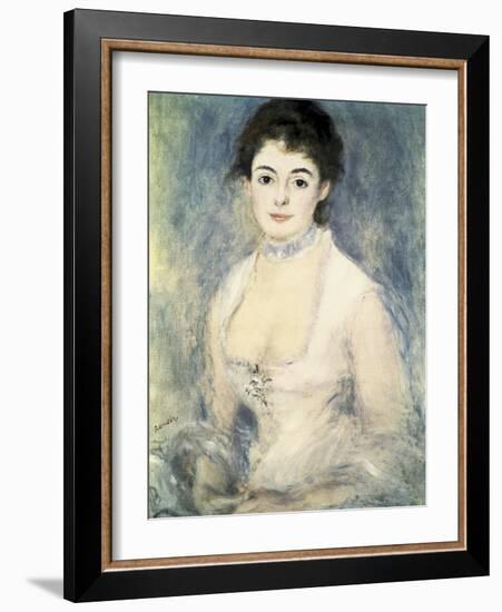 Madame Henriot-Pierre-Auguste Renoir-Framed Giclee Print