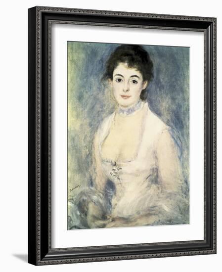 Madame Henriot-Pierre-Auguste Renoir-Framed Giclee Print