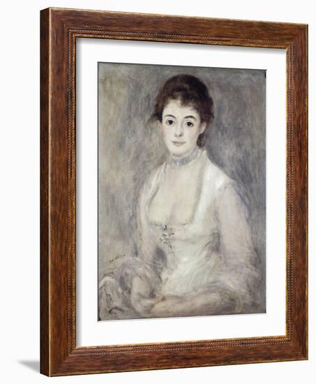 Madame Henriot-Pierre-Auguste Renoir-Framed Giclee Print