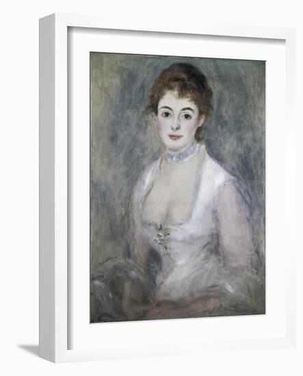 Madame Henriot-Pierre-Auguste Renoir-Framed Giclee Print