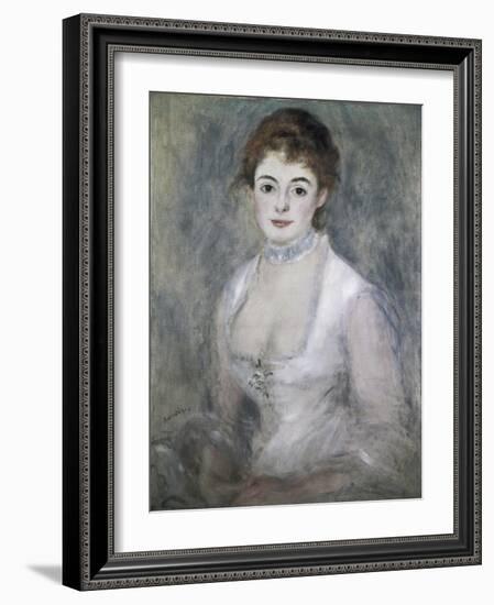 Madame Henriot-Pierre-Auguste Renoir-Framed Giclee Print