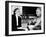 Madame Joliot-Curie and Albert Einstein-null-Framed Photo