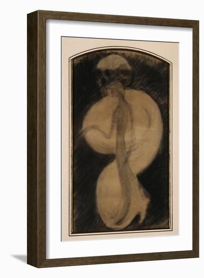 Madame la Mort-Paul Gauguin-Framed Giclee Print