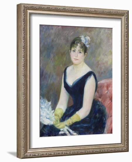 Madame Léon Clapisson, 1883-Pierre-Auguste Renoir-Framed Giclee Print