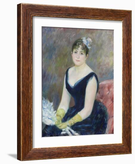 Madame Léon Clapisson, 1883-Pierre-Auguste Renoir-Framed Giclee Print