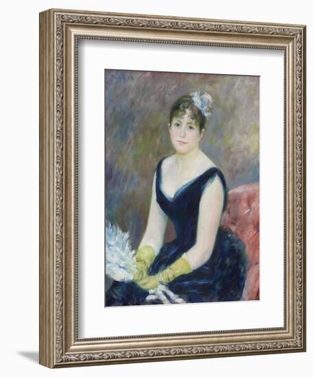 Madame Léon Clapisson, 1883-Pierre-Auguste Renoir-Framed Giclee Print