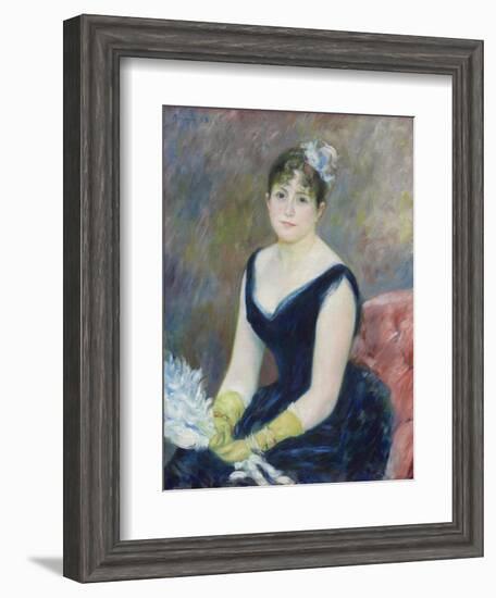 Madame Léon Clapisson, 1883-Pierre-Auguste Renoir-Framed Giclee Print