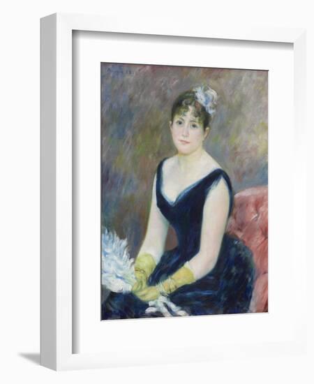 Madame Léon Clapisson, 1883-Pierre-Auguste Renoir-Framed Giclee Print