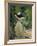 Madame Manet Im Garten Von Bellevue-Edouard Manet-Framed Giclee Print