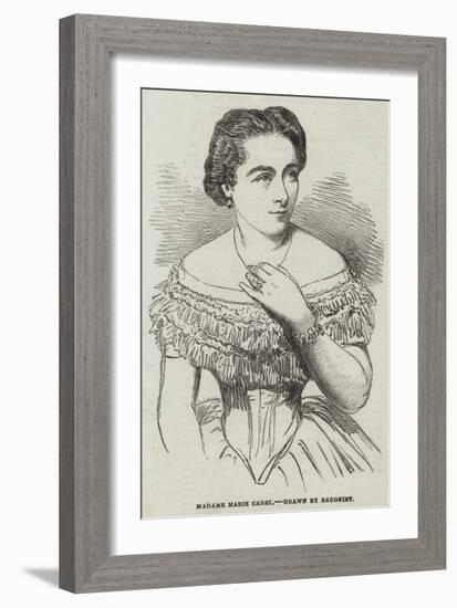 Madame Marie Cabel-Charles Baugniet-Framed Giclee Print