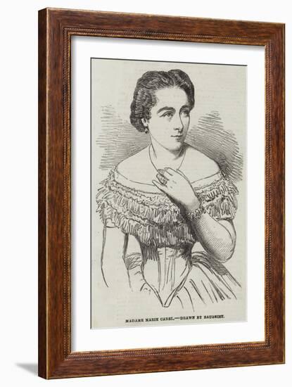 Madame Marie Cabel-Charles Baugniet-Framed Giclee Print