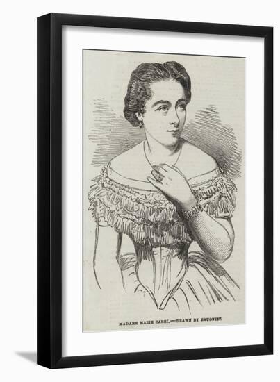 Madame Marie Cabel-Charles Baugniet-Framed Giclee Print