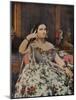 Madame Moitessier, 1856, (1936)-Jean-Auguste-Dominique Ingres-Mounted Giclee Print