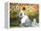 Madame Monet and Child in a Garden-Claude Monet-Framed Premier Image Canvas